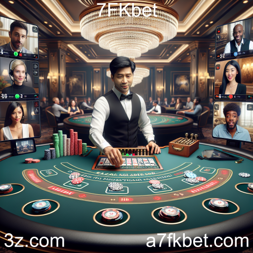 Experimente a Emoção do Cassino Ao Vivo no 7FKbet